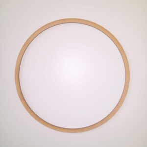 Aros 22 a 40cm - Borde 1cm - Fibrofácil 3mm de espesor